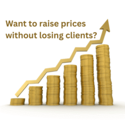 how to raise prices without losing clients